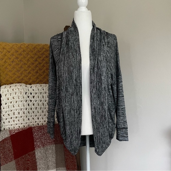 Sundry | Cocoon Long Line Open front Cardigan, size 2 (Md) - Picture 4 of 10